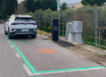 Stazione di ricarica a Eboli
