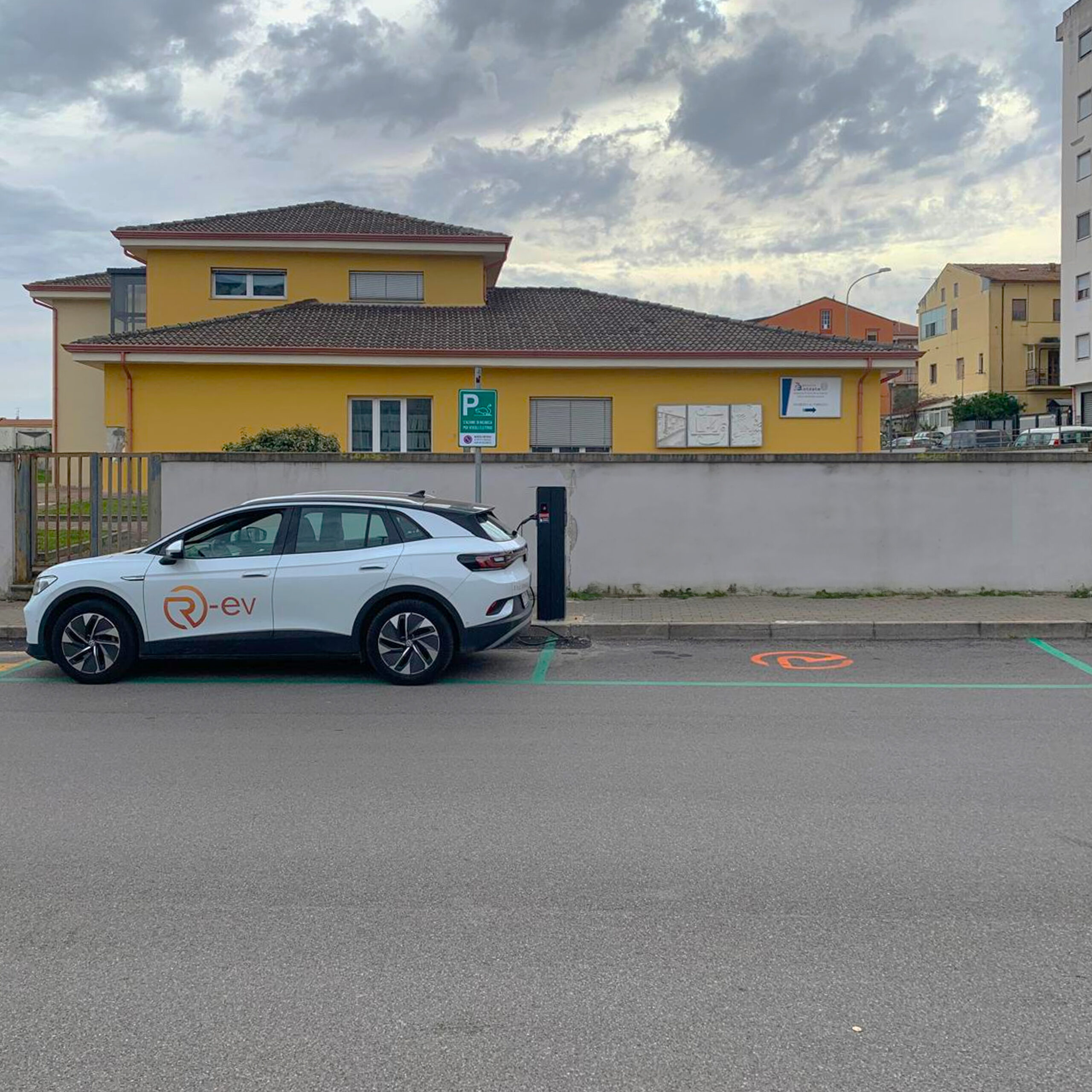 Stazione di ricarica a Eboli